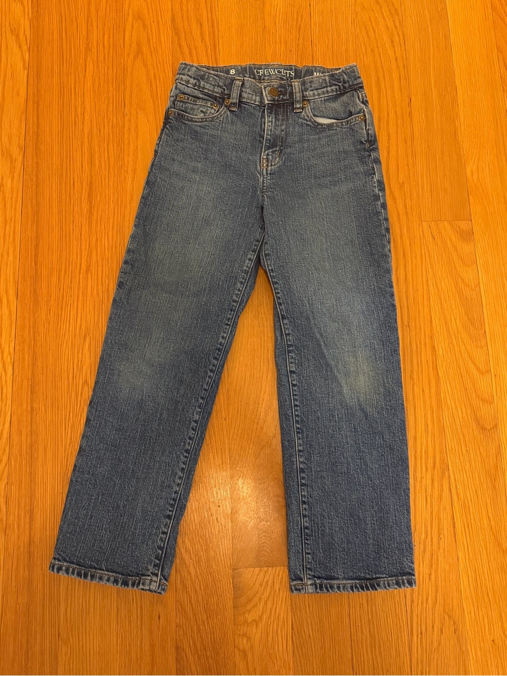Crewcuts Medium Blue Relaxed Denim Jeans